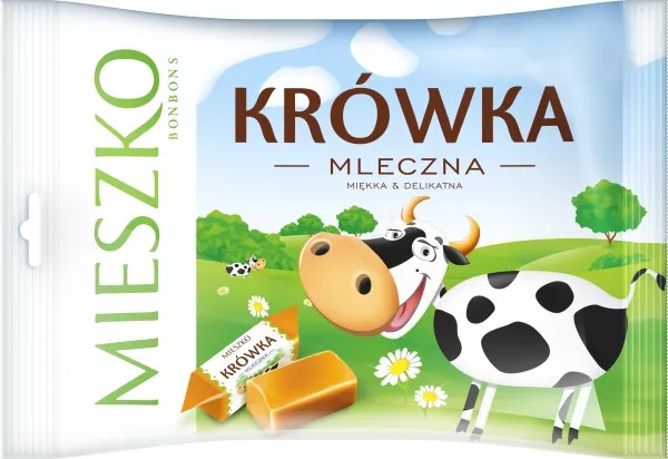 Cukierki Krówka Mleczna 1kg Mieszko 