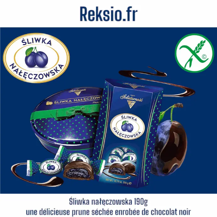 Cukierki Śliwka Nałęczowska 190g Colian