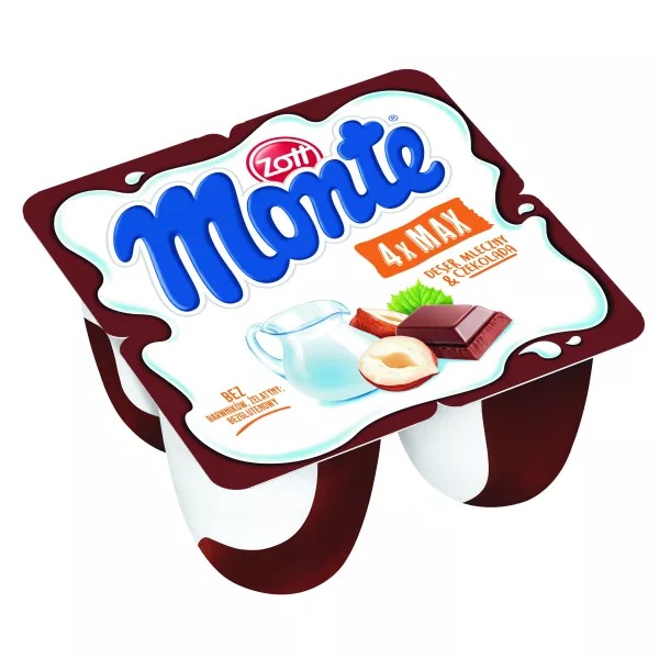 Dessert Monte Max Chocolat 4*100g Zott