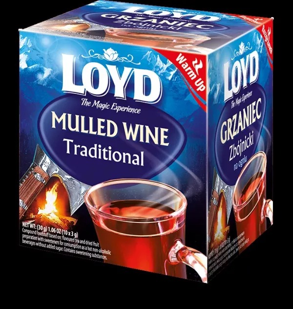 Thé LOYD EXP Hiver Vin Chaud Zbójnicki 10*3g Mokate