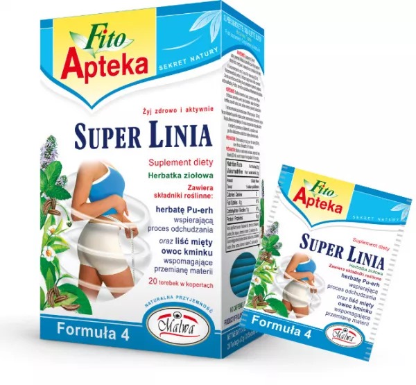 Herbata funkcjonalna Fito Apteka Super Linia 20*2g Malwa 