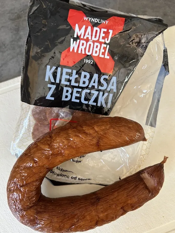 Kielbasa z beczki ok 0,6kg Madej i Wrobel