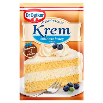 Crème de gâteau à la crème 120 g Dr Oetker