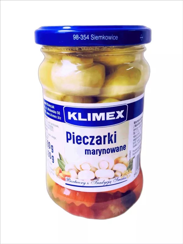 Pieczarki Marynowane 280g Klimex