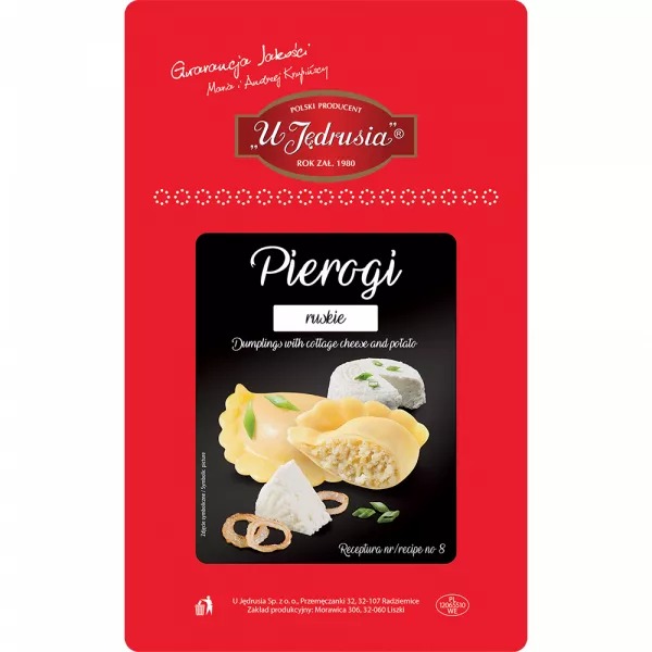 Pierogi ruskie 400g U Jedrusia