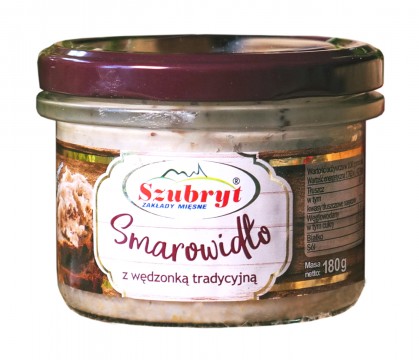 Porc fumé traditionnel à tartiner 180g Szubryt