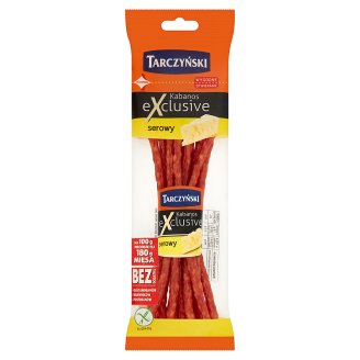 Kabanos Exclusive saucisse fine de porc au fromage Tarczyński 105g