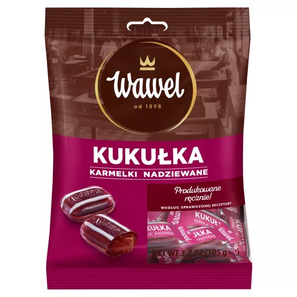 Wawel Caramels au cacao Kukułka 105 g