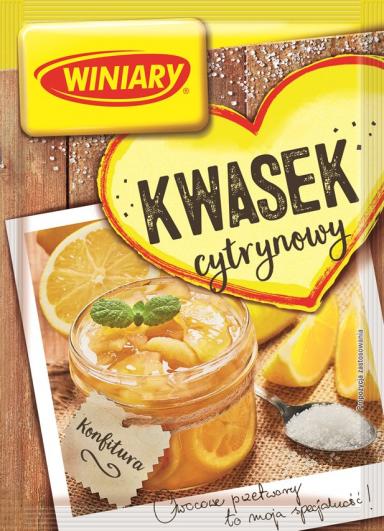 Winiary Kwasek Cytrynowy 50g