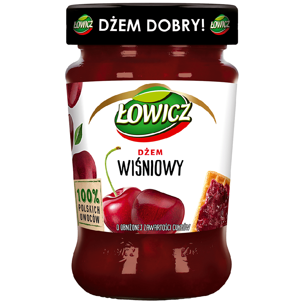 Confiture de cerises Łowicz 280g