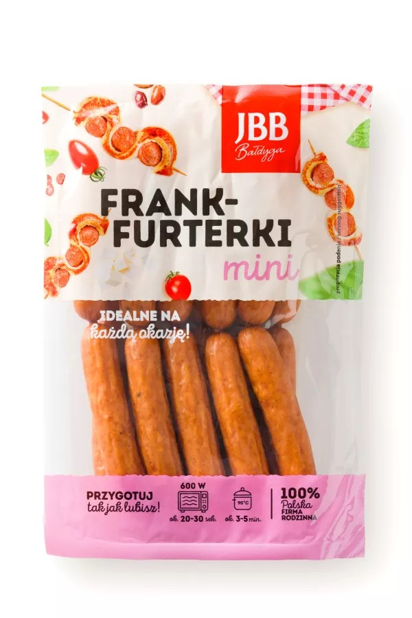 Mini saucisses frankfurter env. 0,35kg JBB