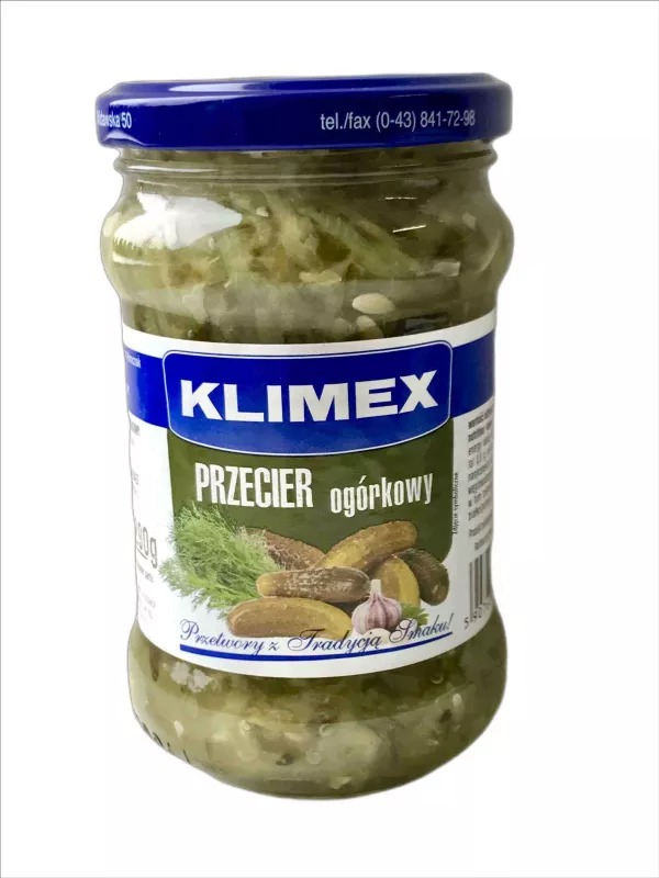 Przecier ogórkowy 290g Klimex