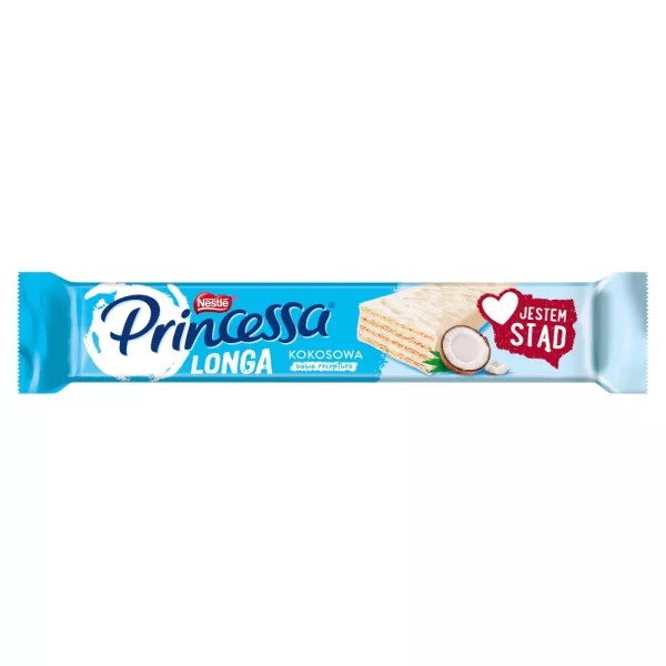 Gaufrette Princessa Longa à la Noix de Coco 40g Nestle