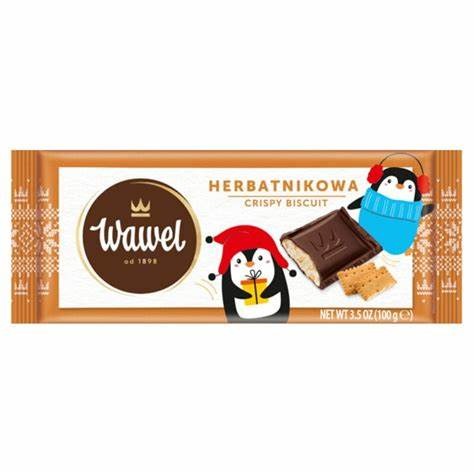 Chocolat aux Biscuits 87g Wawel