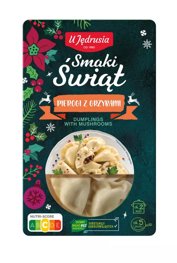 Pierogi Z Grzybami Premium 300G U Jedrusia