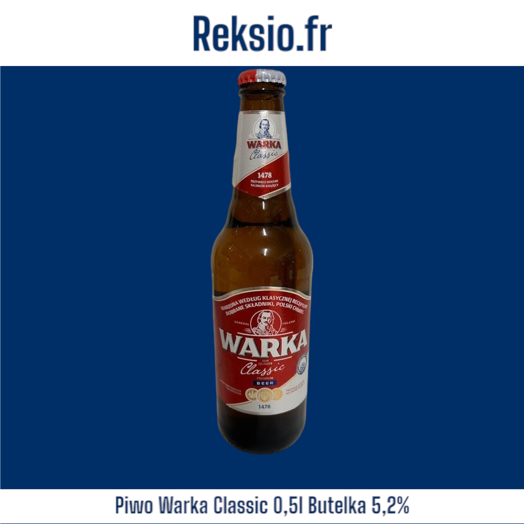 Bière Warka Classic 0,5l Bouteille 5,2%