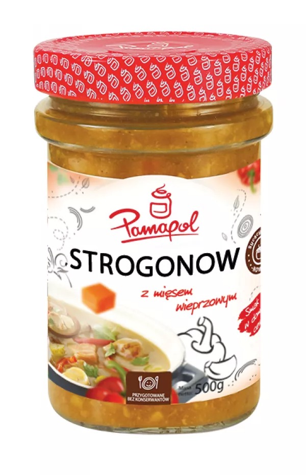 Soupe Strogonow au Porc 500g Pamapol