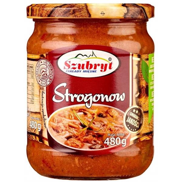 Strogonow 480g Szubryt