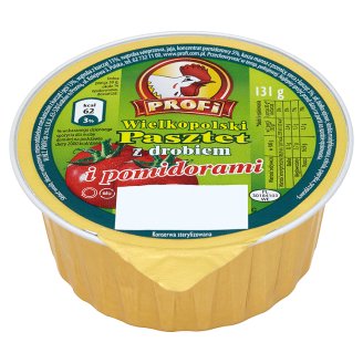 [00089] Profi Pâté à la volaille aux tomates 131g