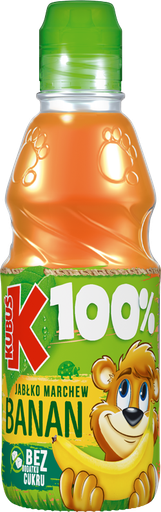 [00109] Kubuś Jus 100% Banane Carotte Pomme 0.3l