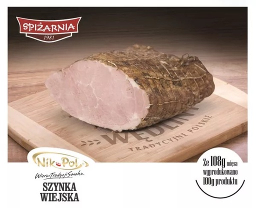 [900-059] Szynka wiejska ok. 1,1kg - Nik-Pol [REKSIO_FR]