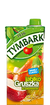 [00102-2] Tymbark Napój Jabłko - Gruszka 1l [REKSIO_FR]