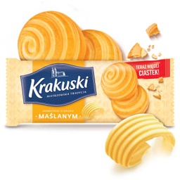 [00300] Krakuski Biscuits au goût de beurre 201g