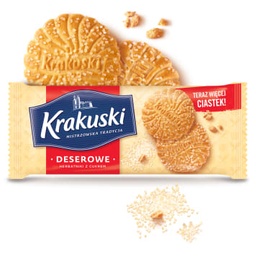 [00301] Krakuski Biscuits dessert au sucre 200g