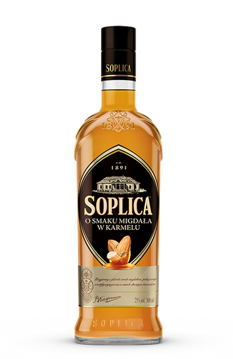 [V117] Liqueur de vodka - amande au caramel 25% 500ml Soplica