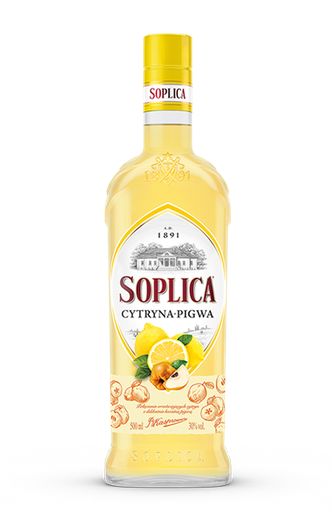 [V115] Liqueur de vodka  citron - coing 30% 500ml