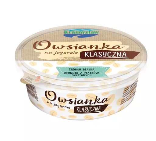 [899-4] Jogurt z owsianką klasyczny 250g Krasnystaw