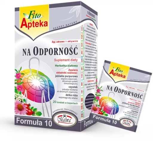 Thé fonctionnel Fito Apteka Immunité 20*2g Malwa