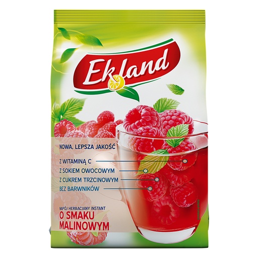 [00246-3] Ekland Napój Herbaciany Instant Malinowy 300g