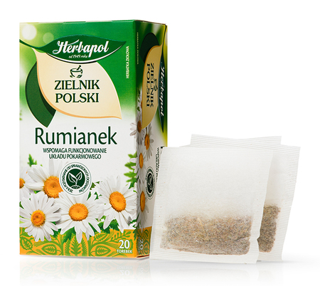 [r010-404] Herbata Ziołowa Rumianek 20x1,5g Herbapol