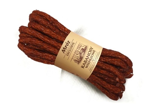 [rc01-517] Kabanos saucisse fine de porc fumée env. 0,6kg Mróz