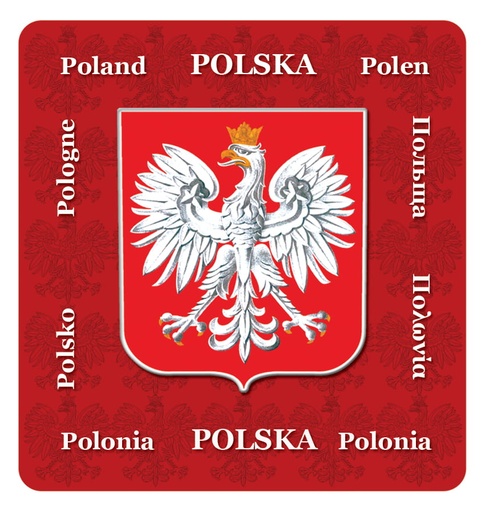 [00322-5] Magnet rouge Pologne