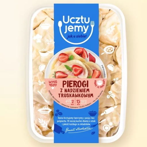 Pierogi aux fraises 400 g Uczcujemy