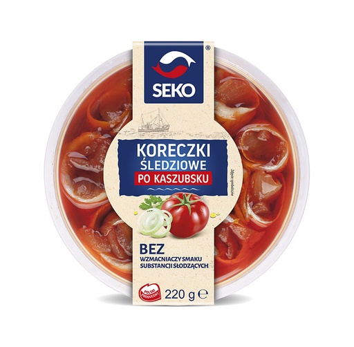 [rc04-662] Seko Roulés de hareng marinés farcis aux tomates et oignons 220g