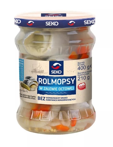 [rc04-658] Rollmops Marinés 400g Seko