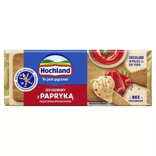 [rc03-579] Fromage Fondu Crèmeux avec Paprika Bloc 90g Hochland