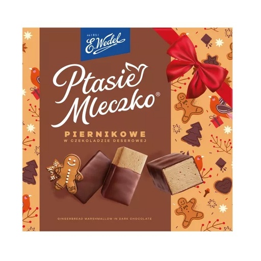 [r011-442] Ptasie Mleczko Pain d'Épices 340g Wedel Édition Fêtes