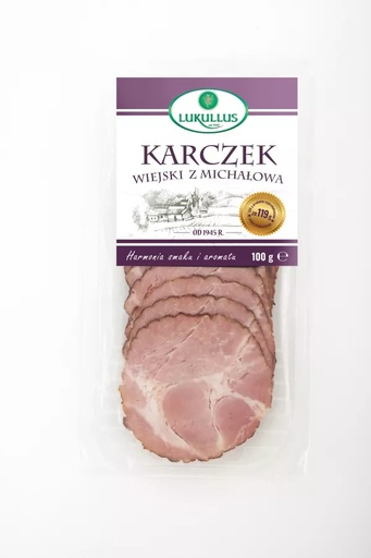 [rc01-504] Échine De Porc Campagnarde 100G Tranches Lukullus