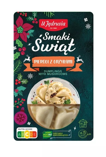 [rc03-612] Pierogi Z Grzybami Premium 300G U Jedrusia