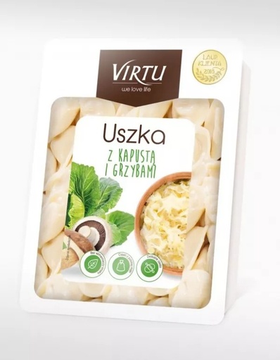 [rc03-627] Uszka Z Kapusta I Grzybami 400G Virtu