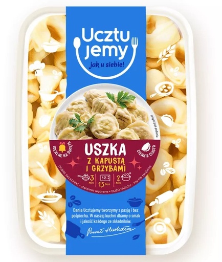 [rc03-625] Uszka Z Kapustą I Grzybami 400G Ucztujemy Gastronom