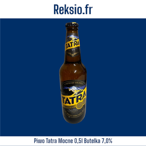 Piwo Tatra Mocne 0,5l Butelka 7,0%